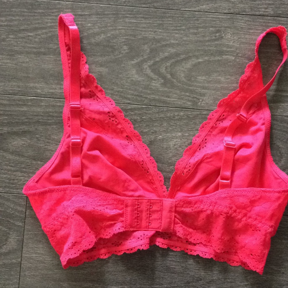 NWOT Wacoal 36 bralette fuchsia - Picture 2 of 3
